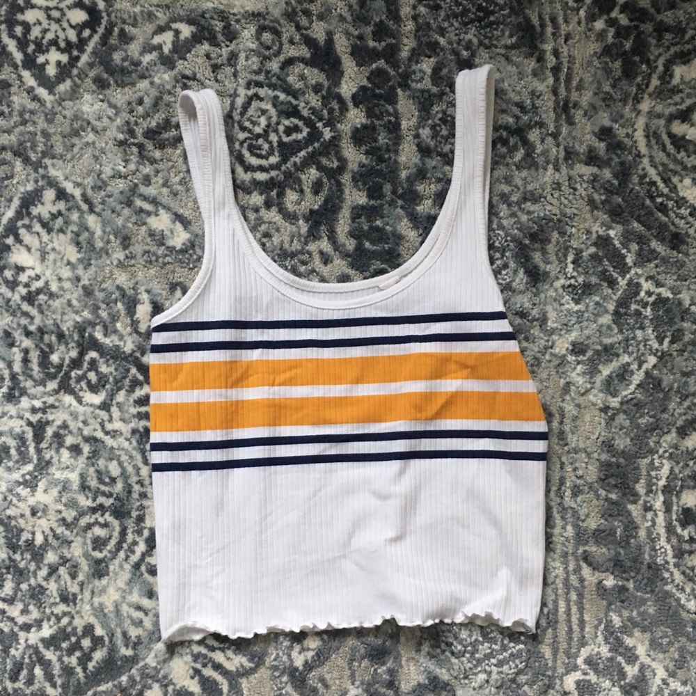 Pacsun Basics Cropped Tank Top